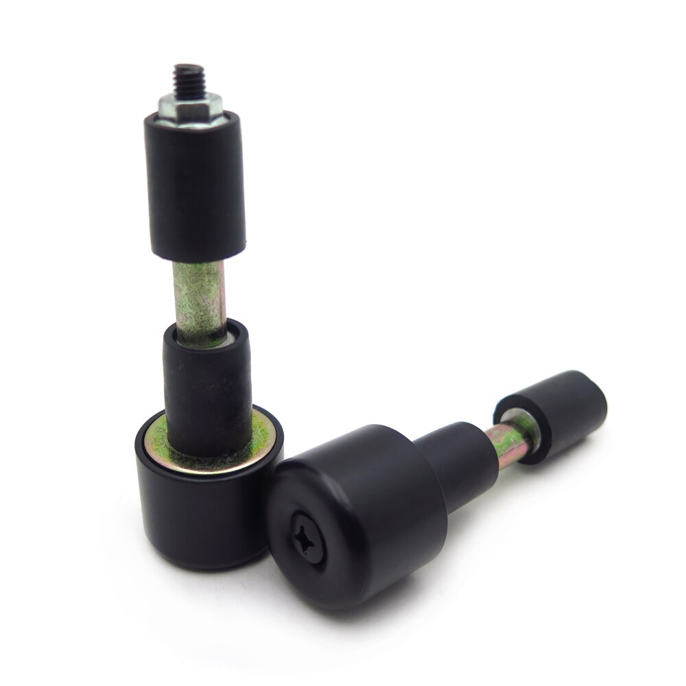 2PCS 7/8 22mm CNC Motorcycle Handle Bar Ends Plug Grips End Cap Anti-Vibration - Foto 3