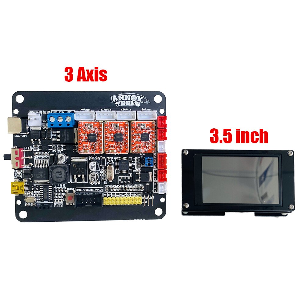 ANNOYTOOLS Offline controller Touch screen smart display controller 3D printer parts 3.5 inch wifi wireless Control preview