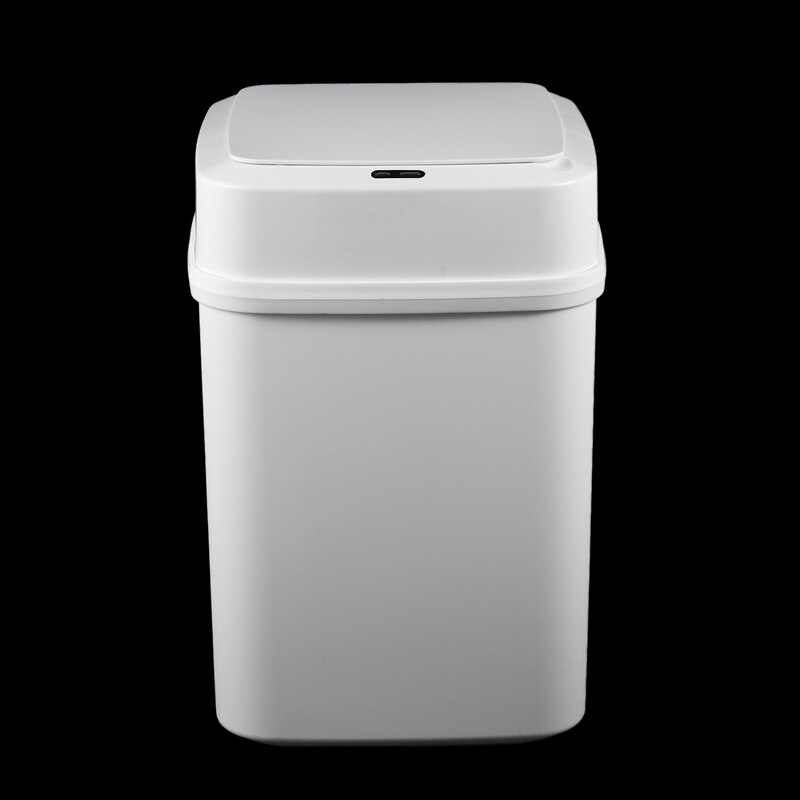 Automatisk intelligent sensor smart papperskorg soptunna lock rörelsedetektor kök sovrum energibesparande inget brus 10l batteri med
