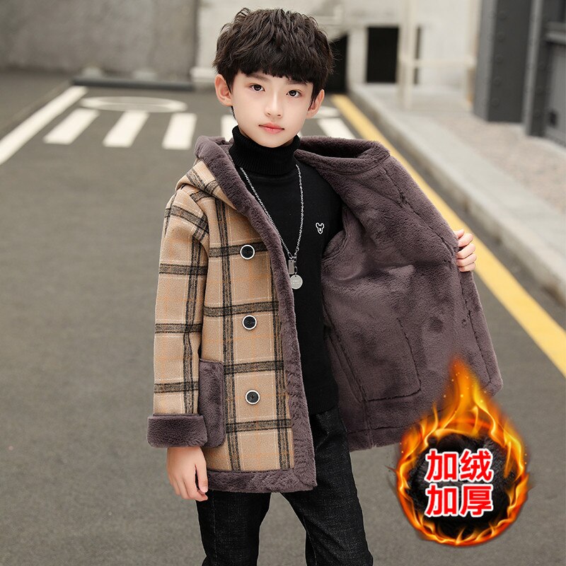 Baby Boys winter coat trench coat 4-13 years old – Vicedeal