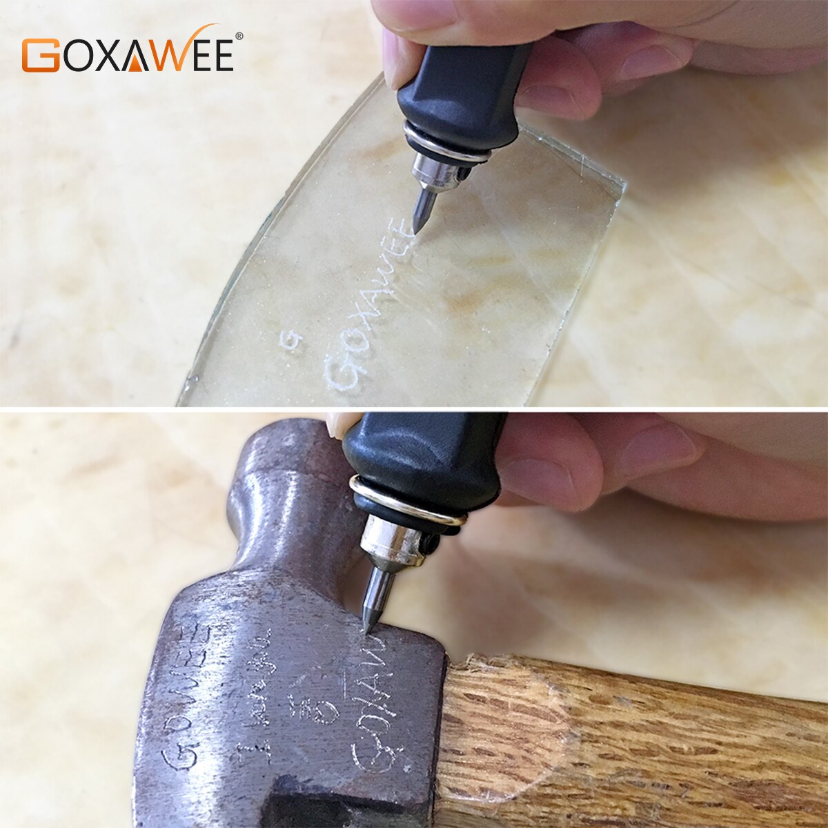 Elektrische Graveur Graveren Carving Pen Plotter Machine Beitel Tips Op Metaal Hout Glas Plastic Keramiek Stenen Oppervlak