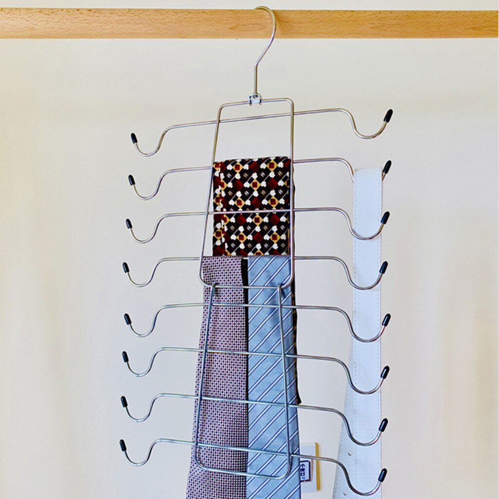 Multi-layer Newest Foldable Pant rack shelves Stainless Steel Clothes Hangers Multi-functional Wardrobe Magic Hanger: Default Title