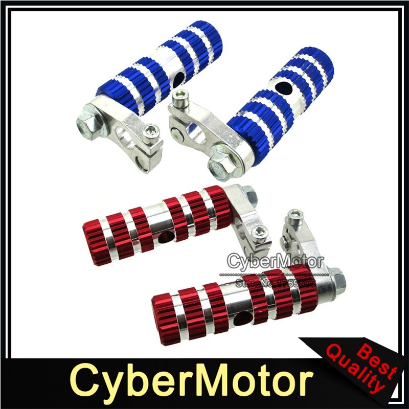 Aluminium Racing Voetsteunen Voetsteun Pinnen Voor 2 Takt 47cc 49cc Minimoto Pocket Bike MTA1 MTA2