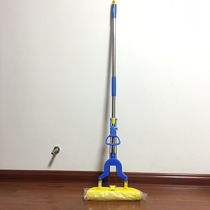 27cm38, Tuba colodion algodón captación de agua rueda rodante mopa despertador evitar lavado a mano esponja mopa tierra escurrir agua mopa