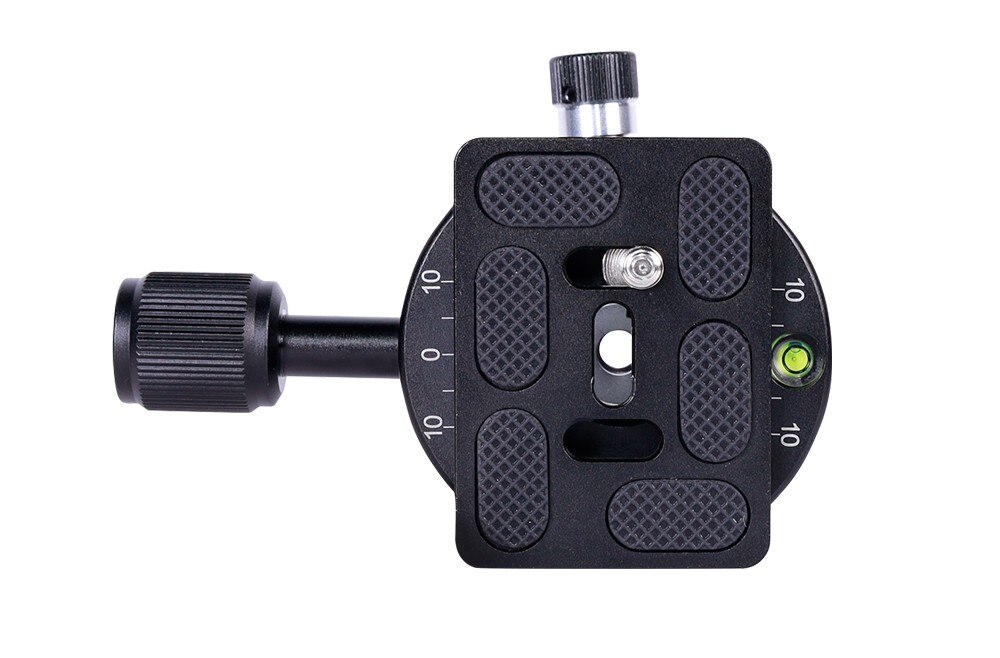 Tripod Monopod panorama clamp quick release plate 360-degree panorama panoramic ball head PU60 Camera Accessories