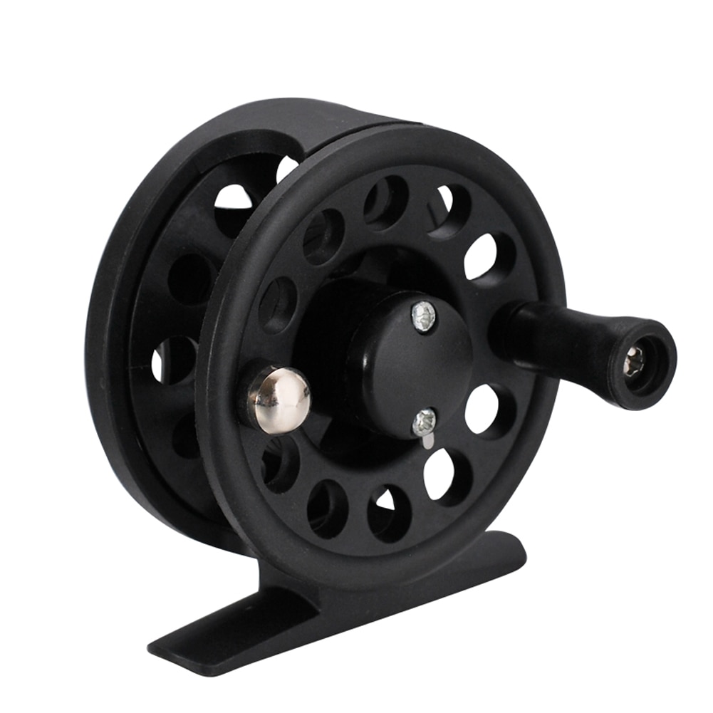 Tambour Baitcasting roue droite gauche main hiver mer océan bobine bobine de pêche pour eau douce eau salée matériel de pêche: 60mm
