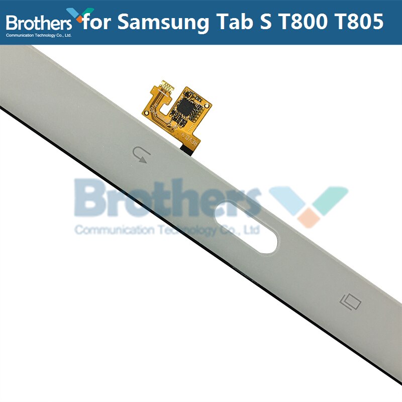 Panel táctil para tableta Samsung Galaxy Tab S, T800, T805, Sensor de cristal táctil flexible, SM-T800 de pantalla SM-T805, cristal exterior frontal AAA