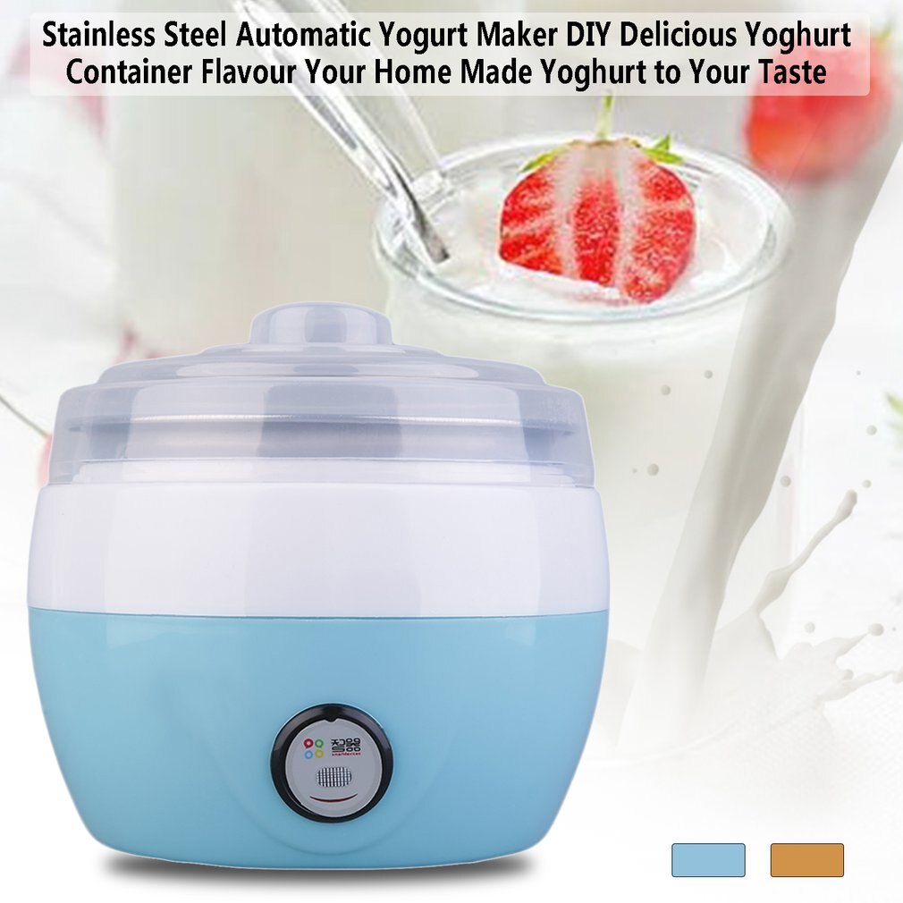 Electric Yogurt Maker Multifunction Automatic Plastic or Stainless Steel Liner Yogurt Maker Mini Automatic Home Yogurt Machine
