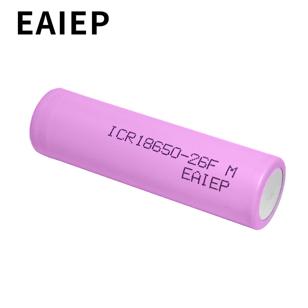 100% Original ICR18650 3.7 v 2600 mah 18650 Lithium Rechargeable Battery 18650 Li ion For Flashlight batteries