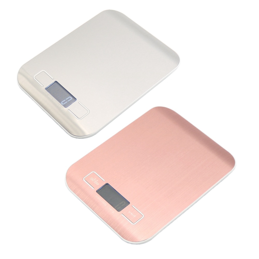 LCD Electronic Kitchen Scales balance Cooking Measure Tools Digital Stainless Steel 10KG/1g digital Weighing Food scale