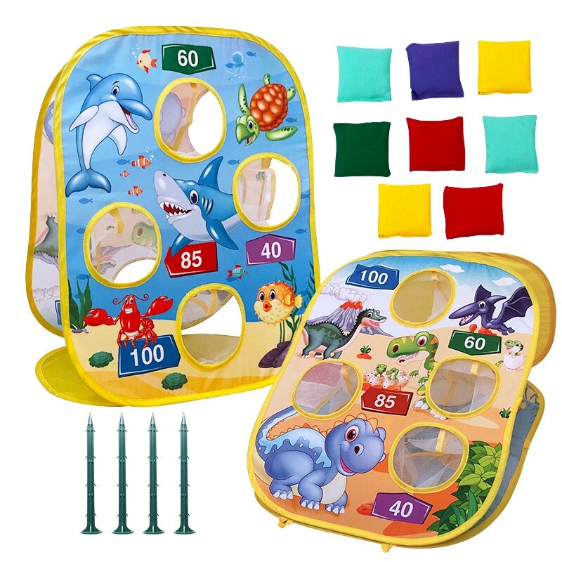 Kinderen Bean Zand Tas Set Gooien Games Outdoor Strand Speelgoed Carnaval Party Kinderen En Volwassenen Indoor Tuin Games