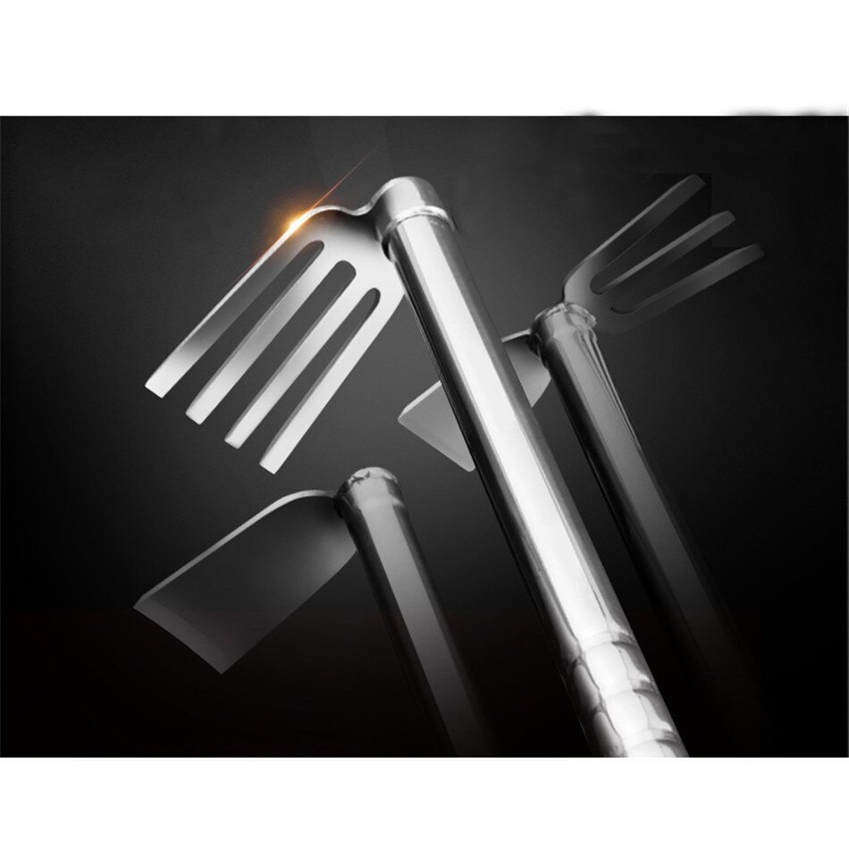 1pc stainless steel / wood long handle short handle weeding hoe long handle short handle gardening tool weeding scarification