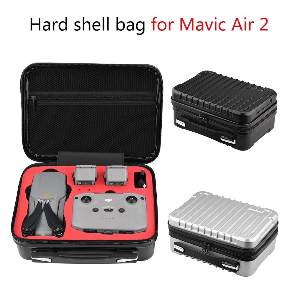 Til dji mavic air 2 hård skal bærbar rejsetaske til mavic air 2 drone tilbehør vandtæt stødsikker opbevaringstaske