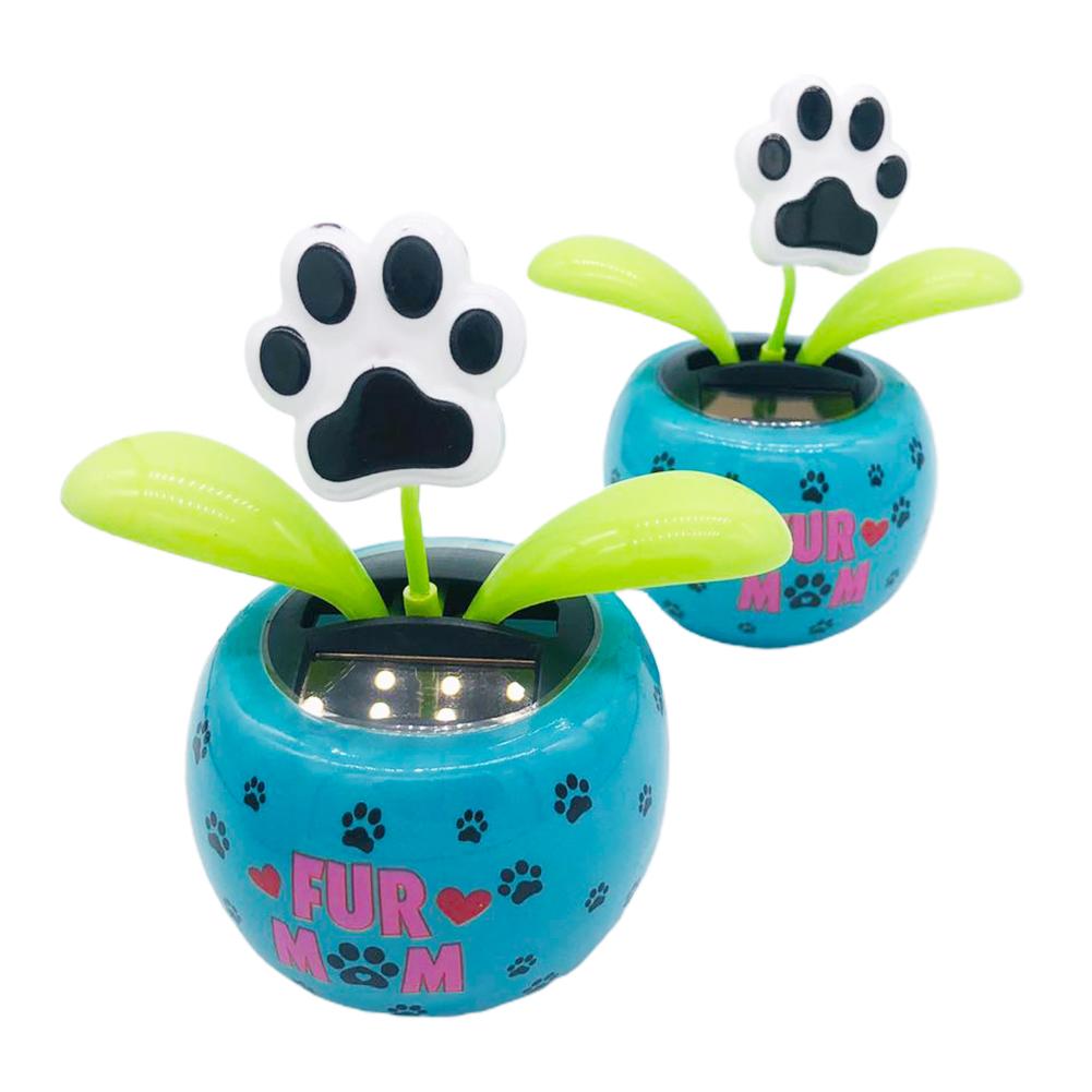 Solar- Tanzen Blume Solar- Blume Auto Innen Ornamente Dekorationen Auto Armaturenbrett Schwingen Spielzeug Auto Dekor freundlicher Spielzeug