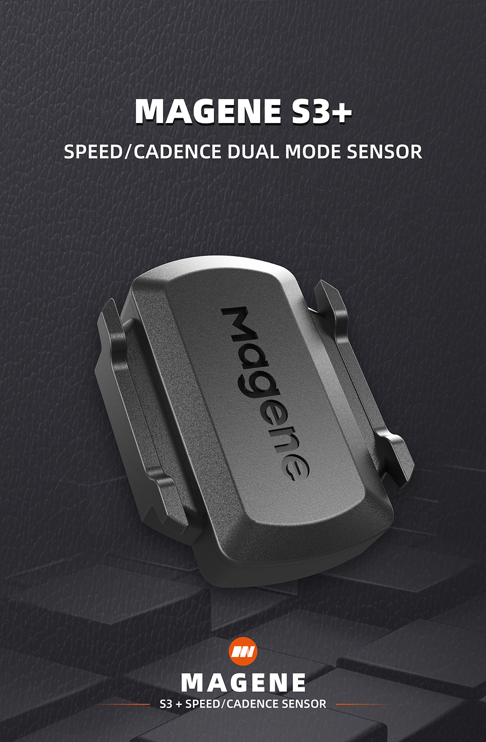 Magene S3+Speed Cadence Heart Rate Monitor Bike Sensor Bluetooth ANT+ For Computer Cycling Sports Fitness Garmin XOSS iGPSPORT