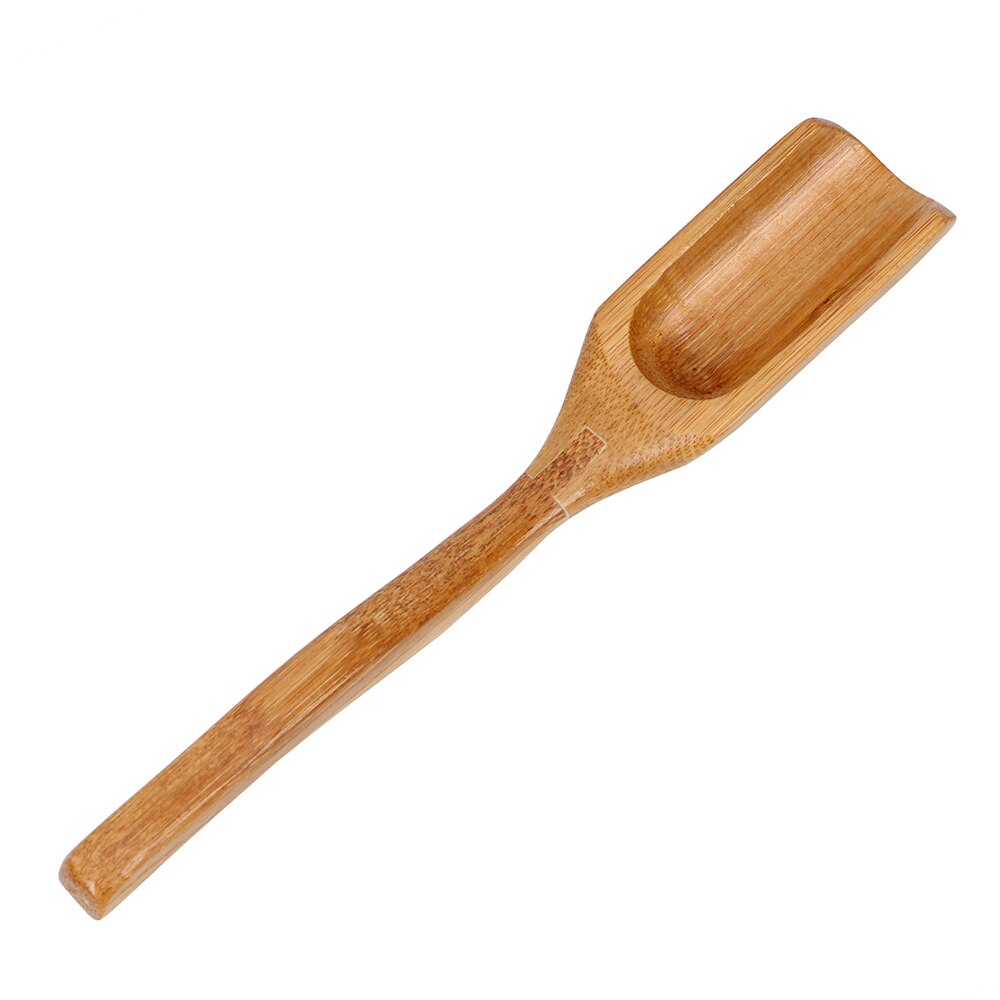 NICEYARD Natural Bamboo Tea Scoop Tea Leaves Chooser Holder Spoon for Tea Honey Sauce Sugar Coffee Delica Retro Style