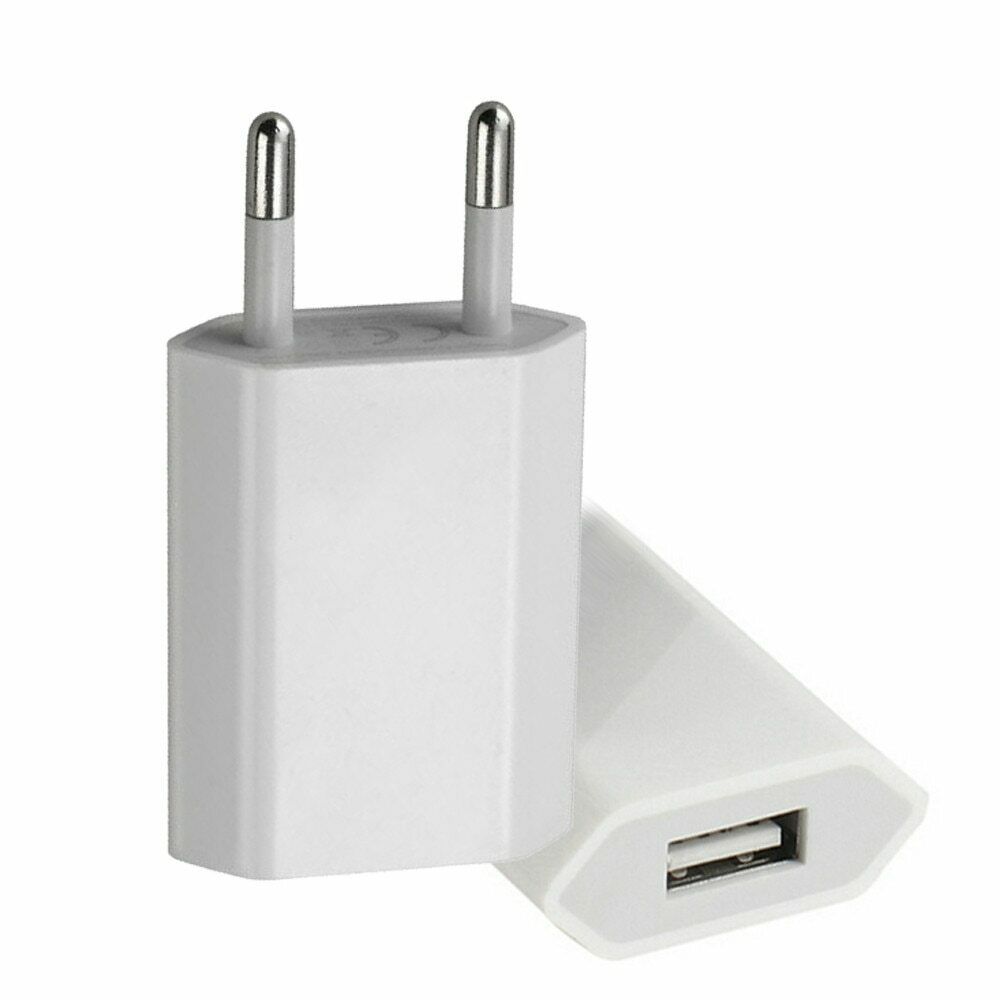 Universal Wall Travel EU Plug Charge 5V/1A Output USB adapter for All Smart Phone: Default Title
