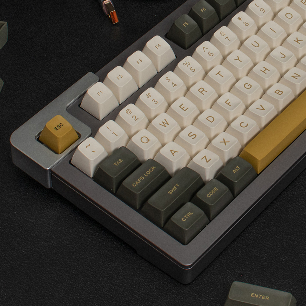 Sa mg hvide keycaps double shot keycap sa profil 172 nøgle med iso enter 7u mellemrumstasten til spil mekanisk tastatur hhkb eu