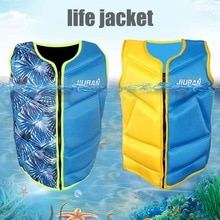 Veste flottante réglable gilet de pêche adulte natation sauvetage en plein air pêche en mer gilet de sauvetage pratique voile canoë