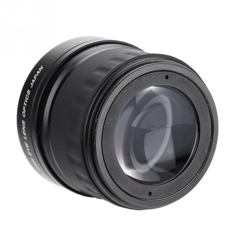 58mm 0.21X Wide Angle Fisheye Lens for Canon/Nikon/Sony/Minolta/Pansonic/Olympus/Pentax DSLR/SL