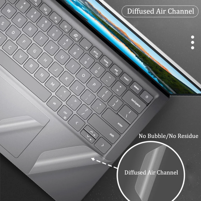 Pre-Cut Vinyl Sticker Protective Skin Cover Film for Magic Keyboard 11 12.9 10.9 inch Compatible for Ipad Pro 4th 5th