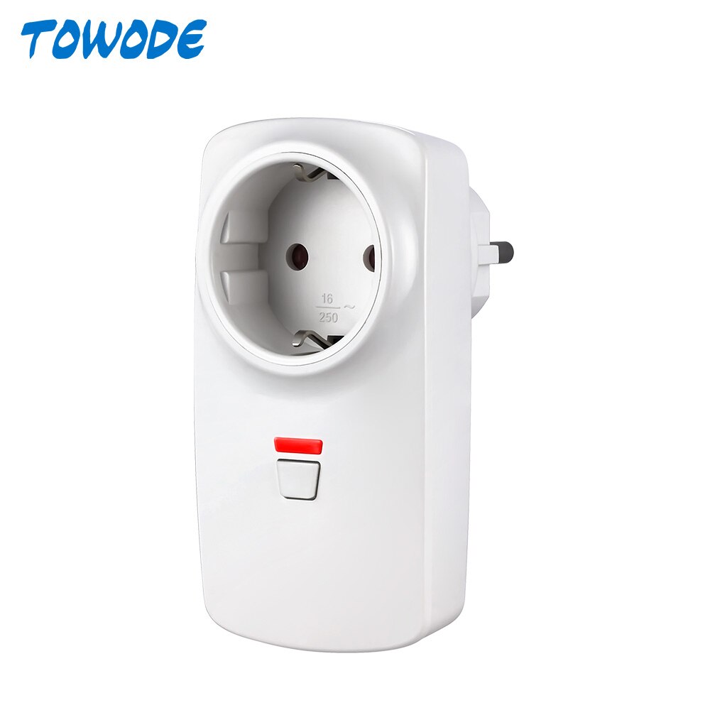 Golden Security Control remoto inalámbrico inteligente adaptador de enchufe salida para sistema de alarma WiFi/GSM G90B Plus