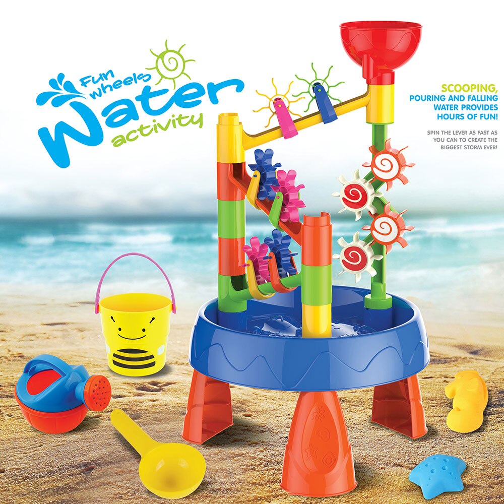 Børn strand sand legetøj sommer børns leg vand strand legetøj badeværelse bad forældre-barn interaktivt brusebad vand legetøjssæt