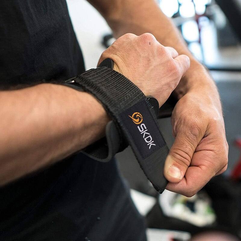 Fitness Weight Lifting Hooks Grip Heavy Duty Lifting Wrist Support Straps Gloves Gym Home Deadlifts Power Bench Press Workout