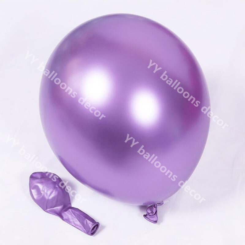Globos de látex de mezcla de morado dorado y Metal para guirnalda, Kit de arco para de cumpleaños de Baby1th, decoración para de bienvenida de bebé, suministros de globos, 167 Uds.
