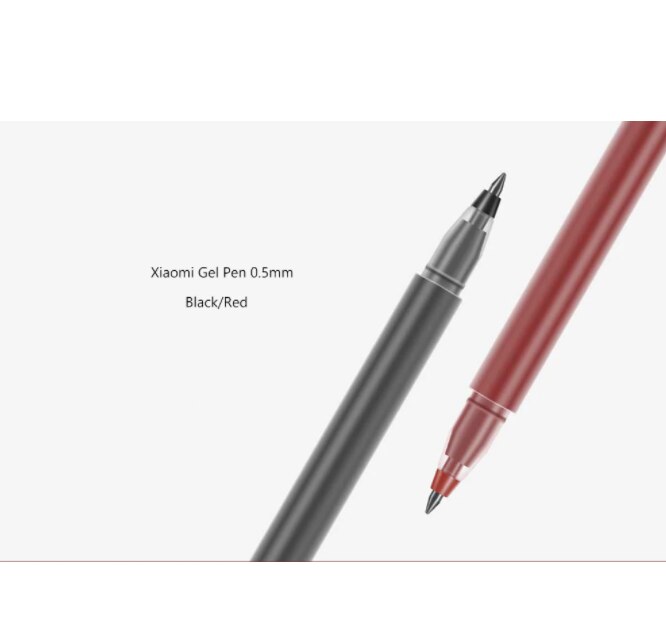 Xiaomi-bolígrafos Mijia Super duraderos, 0,5mm, para firmar, recarga Suiza suave, Mikuni, Japón, tinta para la escuela
