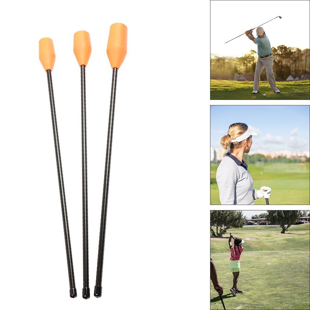 19Inch Golf Swing Trainer Indoor Practice Stick Club Sterkte Golf Training Aid Gebaar Correctie Voor Beginners