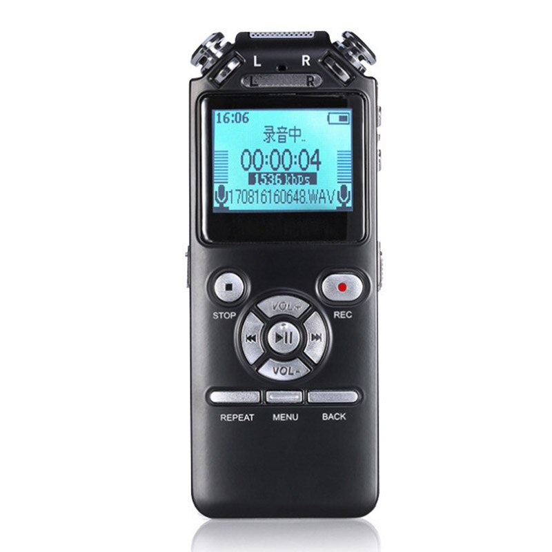 Grabadora de voz Digital , bolígrafo de grabación de sonido activado, dictáfono, reproductor MP3, reducción de ruido inteligente