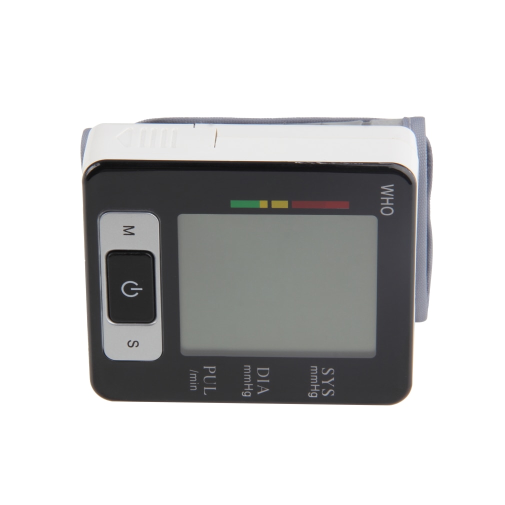 Bloeddrukmeter polsbloeddrukmeter monitor met polsband monitor tonometer automatische tensiometer bloeddrukmeter hartslagmeter