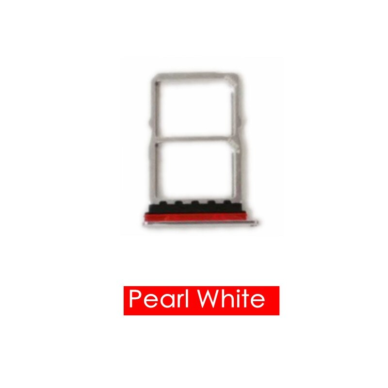 Getest voor Huawei P30 SIM Card Slot Lade Houder voor Huawei P30 SIM Card Tray Vervangende Onderdelen: Pearl White