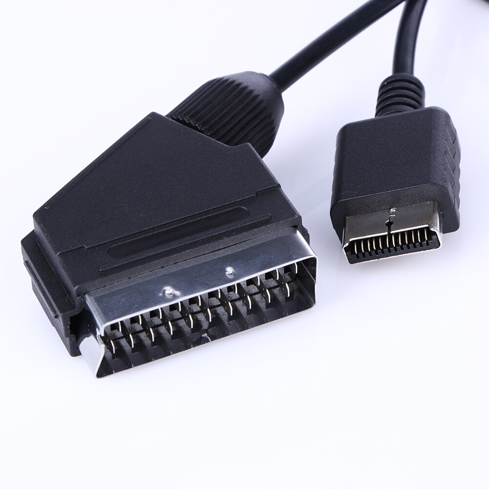 1,8 m RGB SCART Kabel TV AV Blei Kabel Draht Spielen Zubehör Linie für Playstation PS1 PS2 PS3 Spiel Konsole