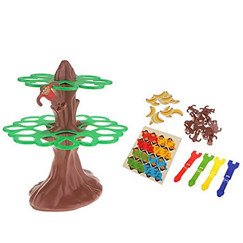 Fun Jumping Monkey Games Family Party Parent-Child Interactive Leisure Toys Table Games Compact Jumping Monkeys Toy: Default Title