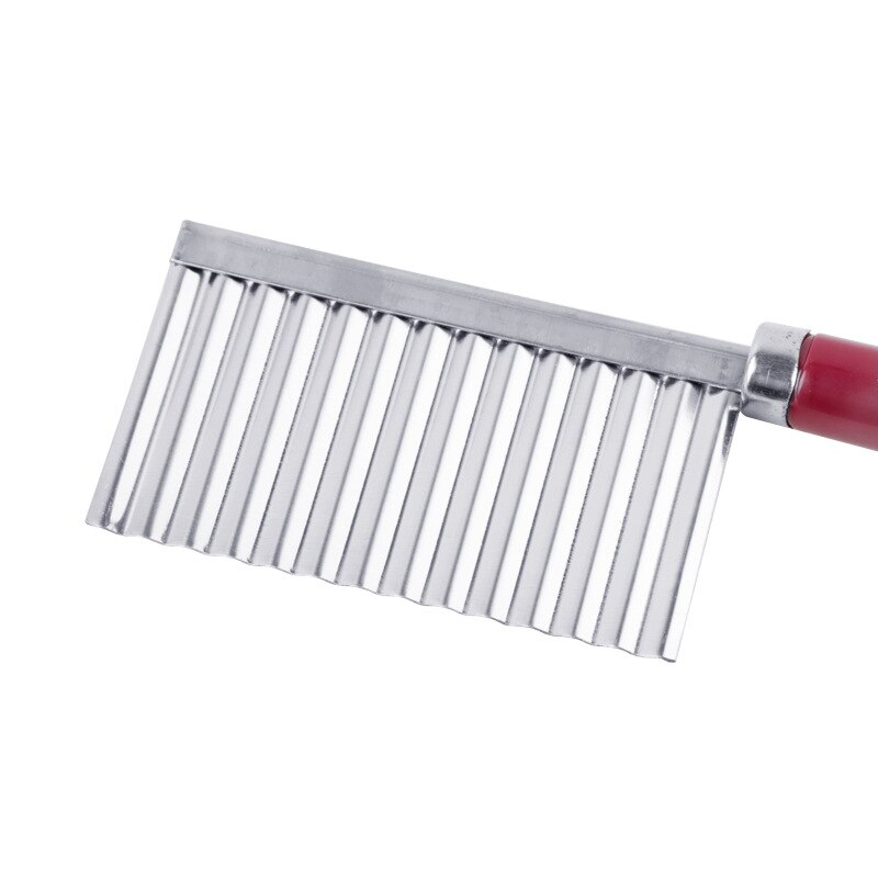 Cuchillo de acero inoxidable con forma de onda para patatas fritas, aparatos domésticos, manual, herramientas de cocina, buenas cosas