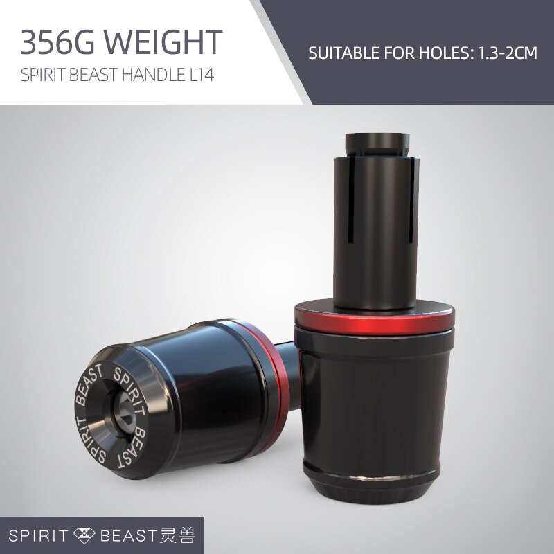 SPIRIT BEAST motorcycle handlebars modified parts motor handlebar balance plug handles Motocross anti-fall protection block: L14 B