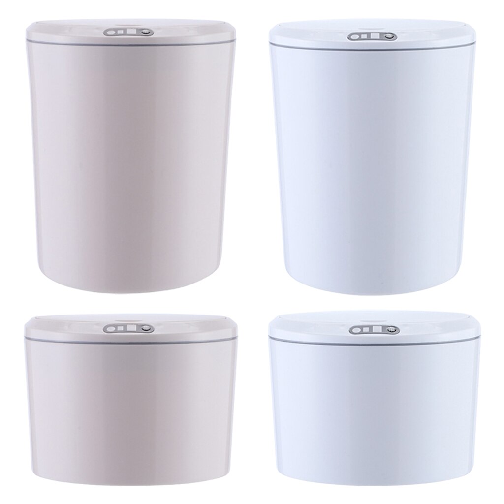 3/5L Smart Inductie Prullenbak Smart Sensor Kleine Automatische Prullenbak Thuis Intelligente Elektrische Vuilnis Voor Slaapkamer Badkamer