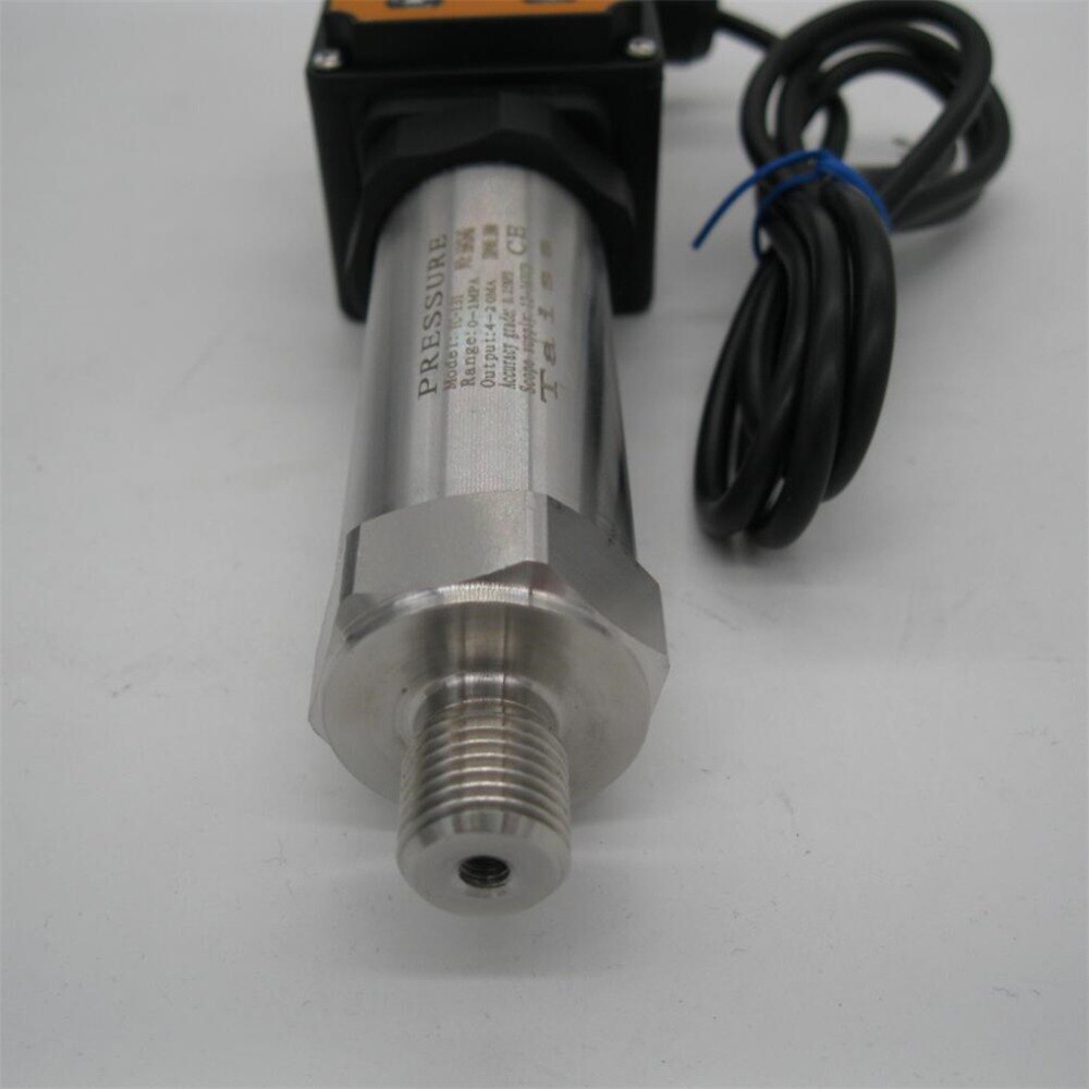 0-16bar, 12-36VDC, G1/4, 4-20MA output, 0.5%,Digital Display Water Gas Pressure Transmitter Pressure Transducer Sensor