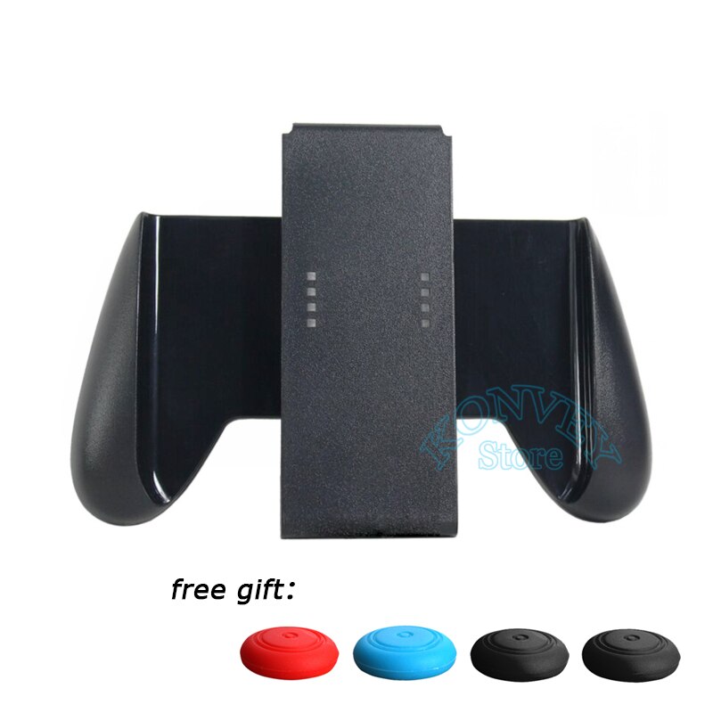 Nintend Switch NS JoyCon Controller Comfort Hand Grips NintendoSwitch Nitendo Handle Bracket Holder for Nintendo Switch Joysitck: Black