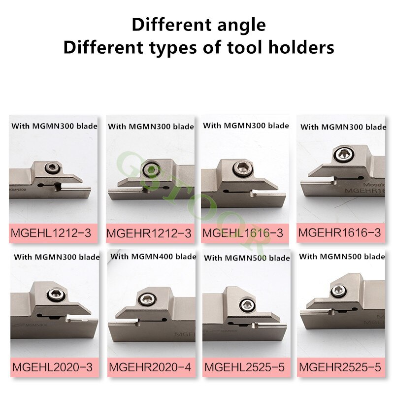 1PC MGEHR1616 MGEHL1616 1.5mm 2mm 2.5mm 3mm 4mm Grooving Toolholder CNC Lathe Cutting Tools Groove Arbor For MGMN Blades