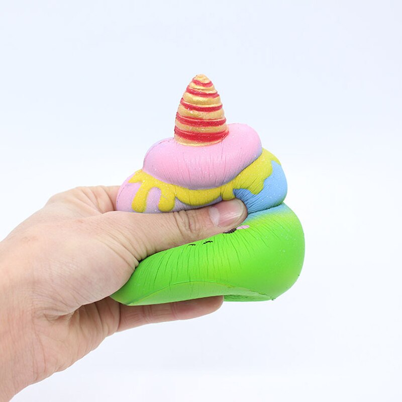 Toy Stress Relief Toy Squeeze Toys Fun Colorful Unicorn Galaxy Poo Scented Squishy Charm Slow Rising Stress Reliever toys Kids