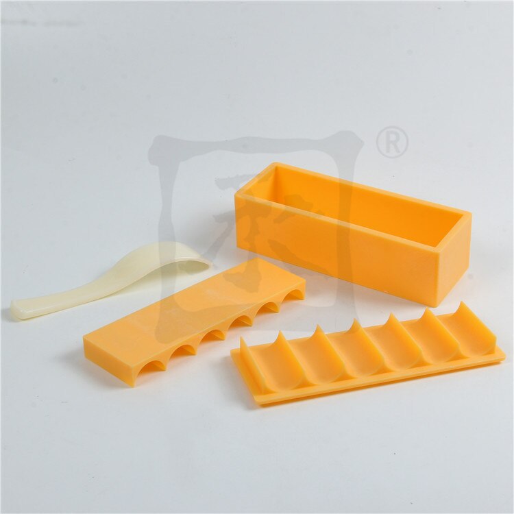 Sushi Mold Two-in-one Sushi Maker Square Small Garden Column Hand-held Sushi Maker Kitchen Tools Sushi Set