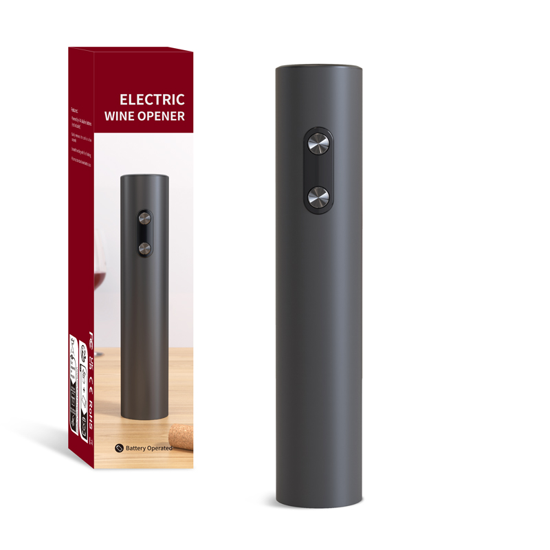 Elektrischer Wein öffner einstellen automatischer Korkenzieher mit Belüfter aus gießer und Folien schneider für Küchen Bar Party: Schwarz