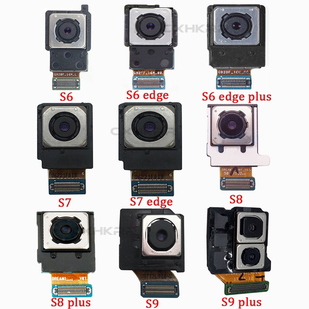 Parti di ricambio Modulo Telecamera Posteriore posteriore Parte Per Samsung Galaxy S6 S6 Bordo S7 S7 Bordo S8 S8Plus S9 S9Plus nota 8 Nota 9