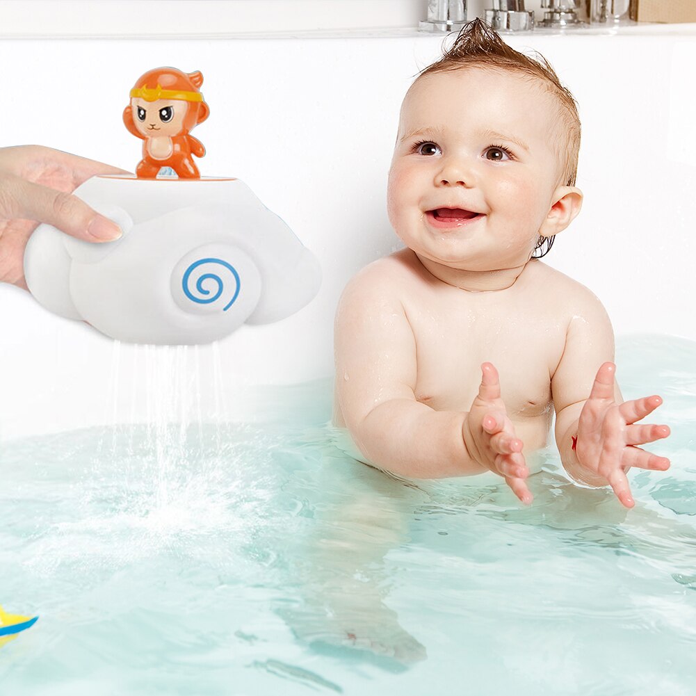 Baby Baden Spielzeug Dusche Spiele Kinder Bad Spielzeug Schwimm Uhrwerk Affe Tier Jungen Mädchen Dilettantismus Kinder Pädagogisches Spielzeug