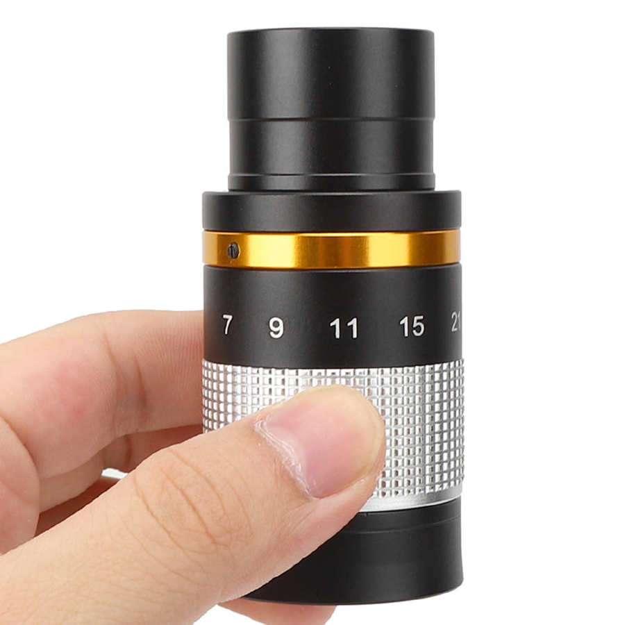 Coating Astronomische Telescoop 7-21Mm Continue Zoom Oculair 1.25 Inch/31.7 Mm Zilver