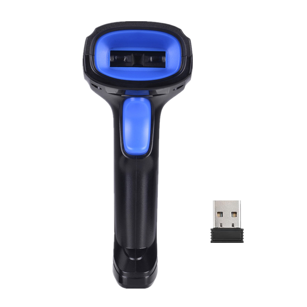 YHDAA 2d Qr 1d Drahtlose Bluetooth Barcode Scanner Handheld PDF417 Bar Code Leser Stehen/Basis Optional für Android iOS POS