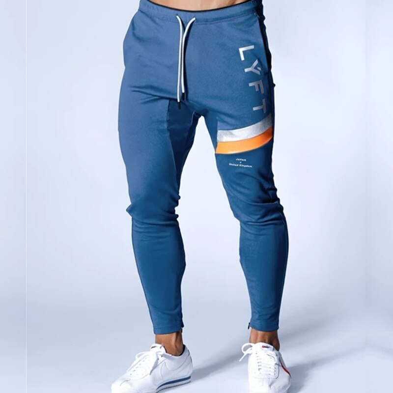 Mannen Elastische Band Casual Broek Broek Fitness Sport Broek Dieptepunt Strakke Skinny Broek Broek Gym Jogging Sport Broek